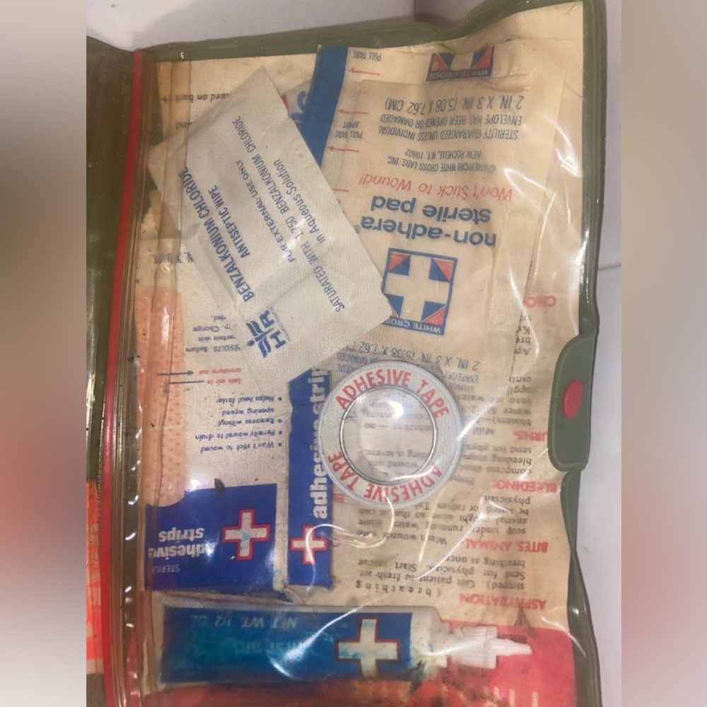 MASH first aid and highway kit,J.MC dermott troop518 $400-300LOCALPICKUPONLY